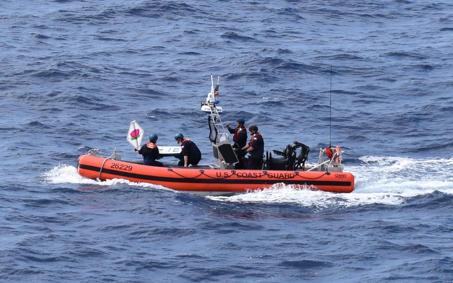 Coast Guard launches student miniboats